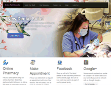 Tablet Screenshot of edenvet.com